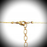 Charms collana in oro autentico vetro di murano di venezia