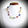 Mia red necklace genuine murano glass of venice