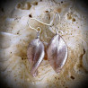 Torsades parma earrings in real glass of murano