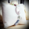 Chlorophyll-armband silber echter murano-glas