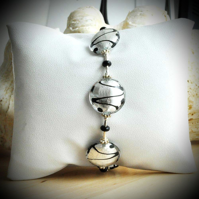Charly bracelet silver genuine murano glass of venice Charly bracelet silver genuine murano glass of venice