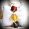 Scoglio color of autumn bracelet genuine murano glass