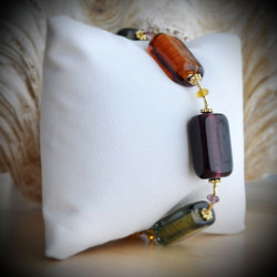 Bracelet genuine murano glass of venice