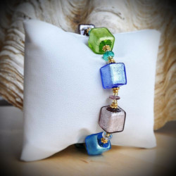 Armband echtes muranoglas aus venedig
