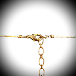 Quatre saisons ete collier en veritable verre de murano de venise
