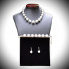 Schmuck und silber schmuck aus echten murano-glas aus venedig