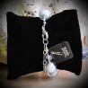 Crystal white crystal bracelet genuine murano glass of venice